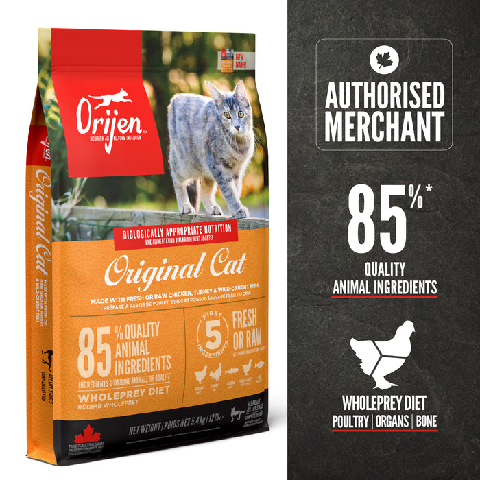30% OFF: Orijen Original Cat Recipe Adult Dry Cat Food