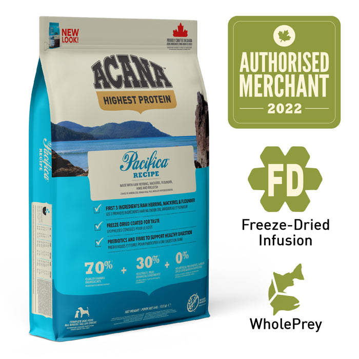 30% OFF: Acana Regionals Freeze-Dried Coated Infused Pacifica Recipe Adult Dry Dog Food