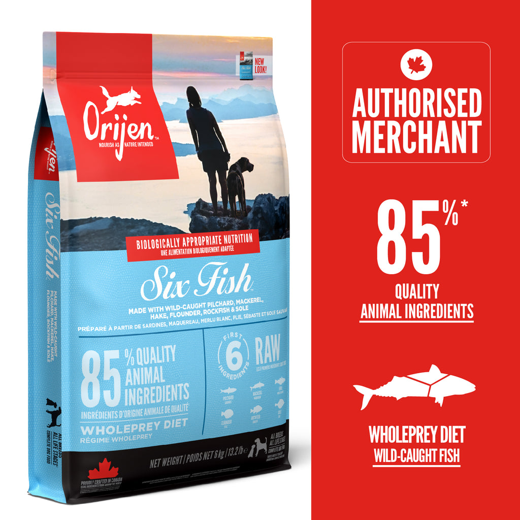 Orijen 6 clearance fish dog food