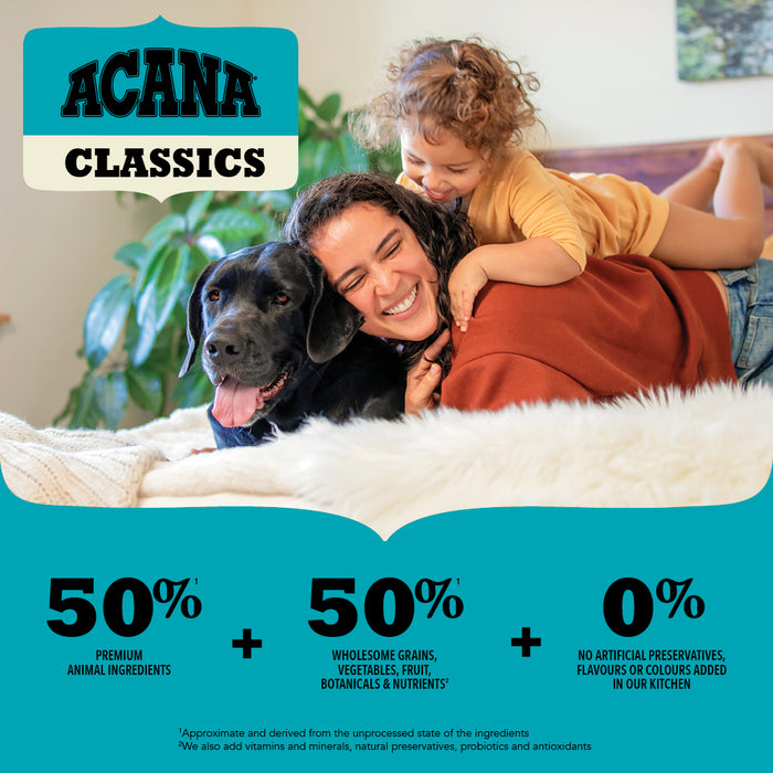 30% OFF: Acana Classics Freeze-Dried Coated Wild Coast Recipe Adult Dry Dog Food