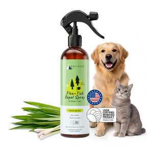 kin+kind Flea+Tick Protect Spray (Lemongrass) For Dogs & Cats