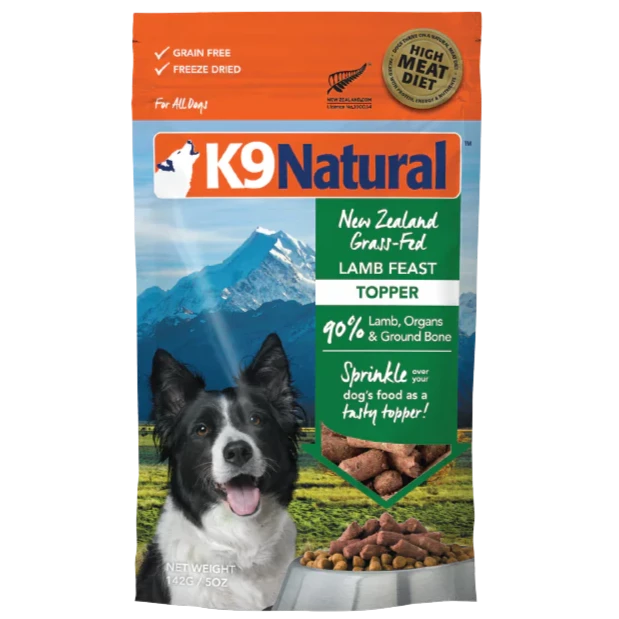 K9 Natural Freeze Dried New Zealand Grass-Fed Lamb Feast Dog Food