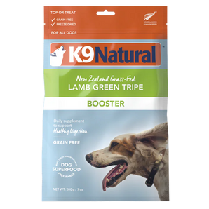 K9 Natural Freeze-Dried 100% New Zealand Grass-Fed Lamb Tripe Booster For Dogs