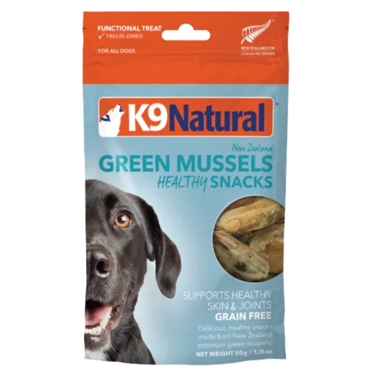 K9 Natural Freeze Dried New Zealand Green Mussels Healthy Snack For Dogs