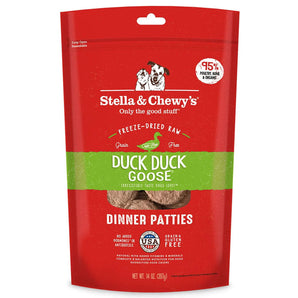 20% OFF: Stella & Chewy’s Freeze-Dried Raw Duck Duck Goose Dinner Patties For Dogs