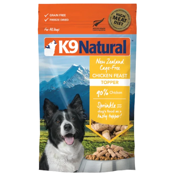 K9 Natural Freeze Dried New Zealand Cage-Free Chicken Feast Dog Food
