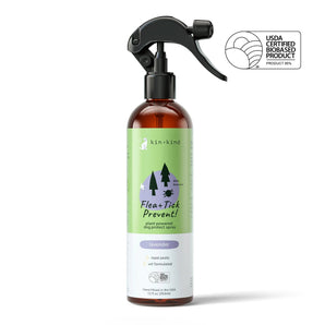 Kin + Kind Lavender Flea + Tick Prevent Protect Spray For Pets