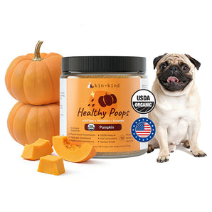 kin+kind Organic Healthy Poops Digestion Supplement For Pets