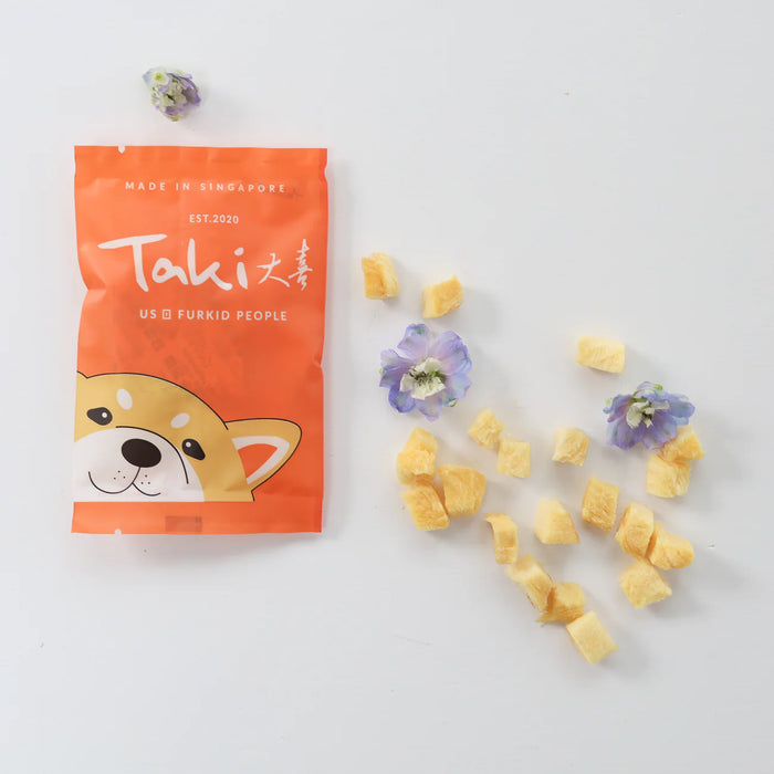 10% OFF: Taki Freeze Dried Canadian Halibut Cubes Treats For Dogs & Cats