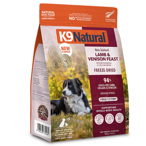 K9 Natural Freeze-Dried New Zealand Lamb & Venison Feast Dog Food
