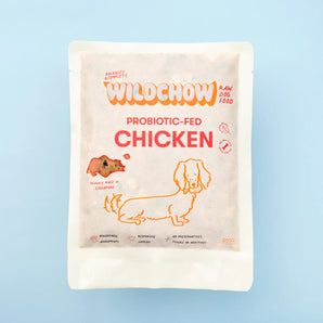 WildChow Raw Probiotic-Fed Chicken Single Protein Dog Food