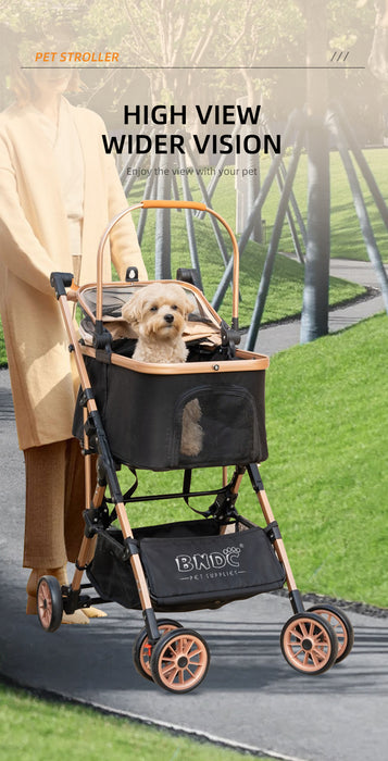 BNDC Grey 103 Pet Stroller
