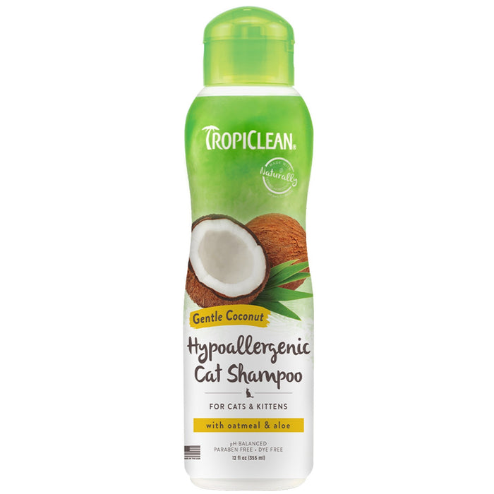 20% OFF: TropiClean Gentle Hypoallergenic Shampoo For Cats