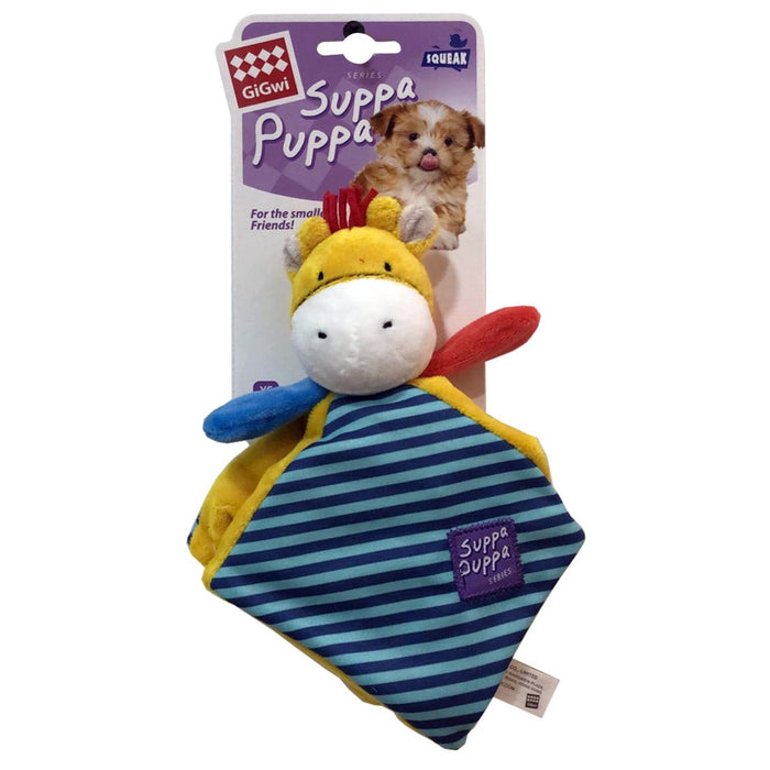 GiGwi Suppa Puppa Deer With Squeaker & Crinkle Paper Plush Toy For Dogs