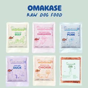 WildChow Raw Omakase Dog Food Set