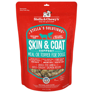 20% OFF: Stella & Chewy Stella's Solution Skin & Coat Boost With Freeze-Dried Raw Lamb & Salmon Dinner Morsels For Dogs