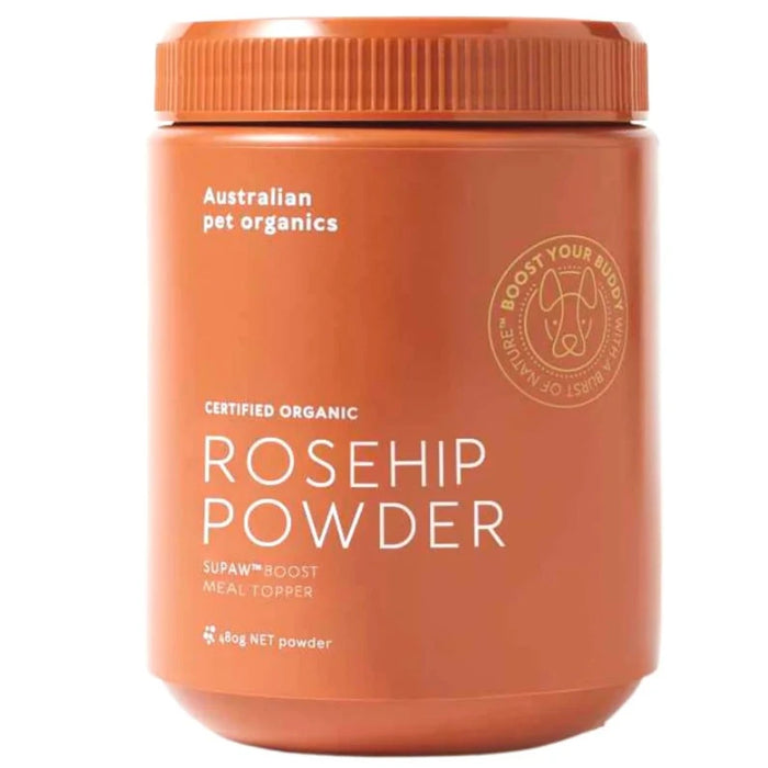 10% OFF: Australian Pet Organics Certified Organic Rosehip Powder Supaw™ Boost Meal Topper For Dogs