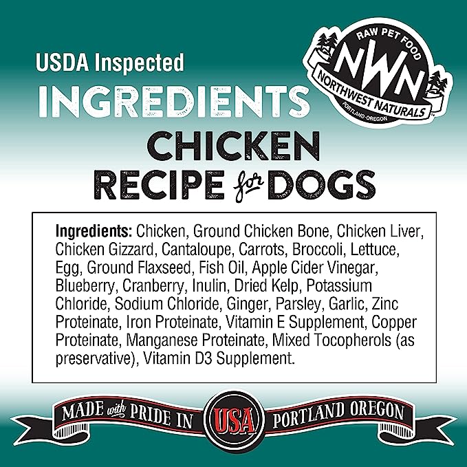 20% OFF: Northwest Naturals Freeze Dried Chicken Recipe Nuggets Raw Diet Dog Food