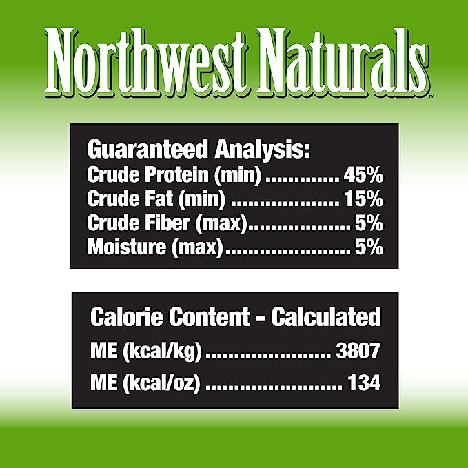 20% OFF: Northwest Naturals Freeze Dried Chicken Recipe Nibbles Raw Diet Cat Food