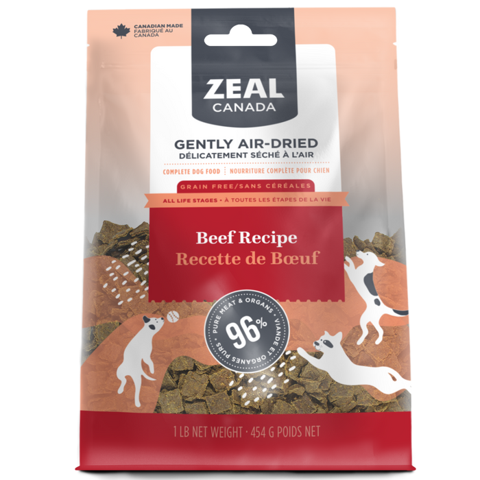 $10 OFF: Zeal Canada Gently Air-Dried Beef Recipe Dry Dog Food