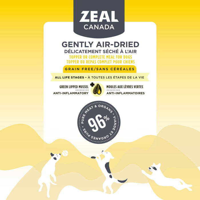 $10 OFF: Zeal Canada Gently Air-Dried Chicken Recipe Dry Dog Food