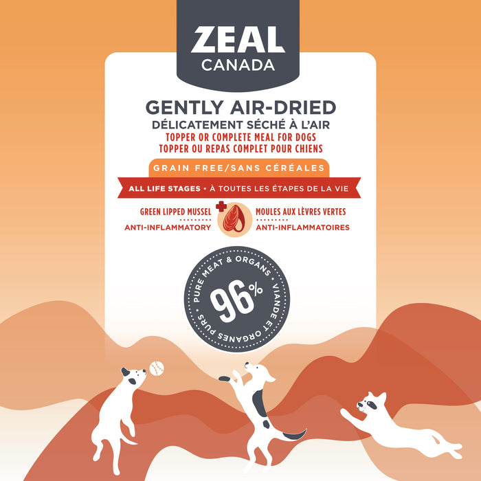 $10 OFF: Zeal Canada Gently Air-Dried Pork Recipe Dry Dog Food