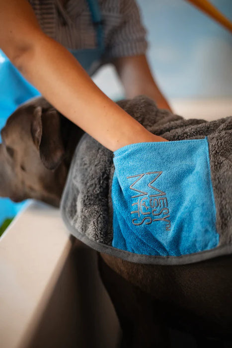 10% OFF: Messy Mutts Microfiber Ultra Soft Dog Towel With Hand Pockets