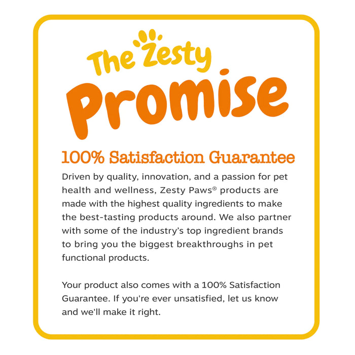 10% OFF: Zesty Paws Cognition Bites™ (Behaviour) Chicken Flavour Soft Chews For Senior Dogs