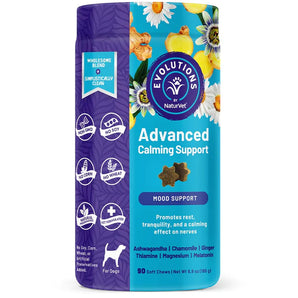 20% OFF: NaturVet Evolutions Advanced Calming Support (Mood Support) Soft Chews For Dogs
