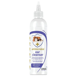 Lillidale Antimicrobial Ear Cleanser For Dogs & Cats
