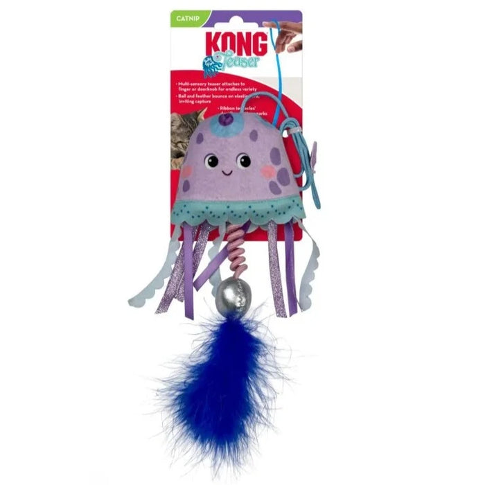 20% OFF: Kong Teaser Jellyfish Cat Toy (Assorted Colour)