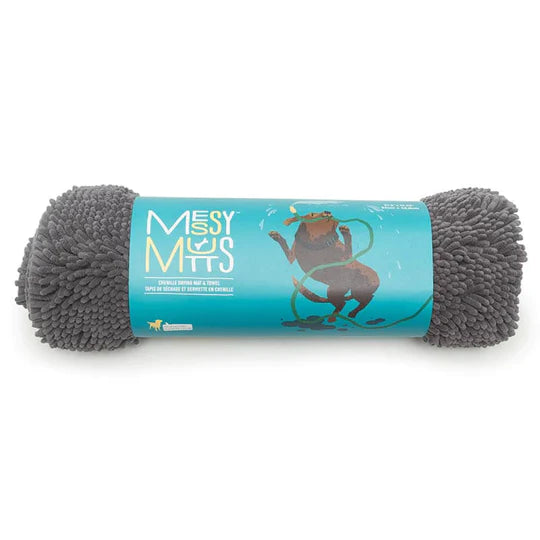 10% OFF: Messy Mutts Microfiber Drying Mat & Towel With Hand Pockets