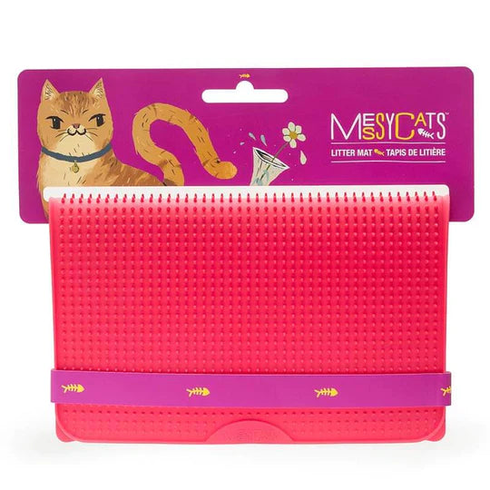 10% OFF: Messy Cats Watermelon Silicone Litter Mat With Soft Graduated Spikes