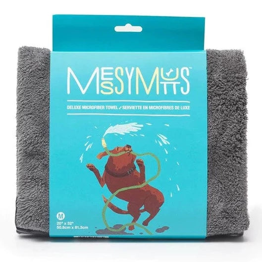 10% OFF: Messy Mutts Microfiber Ultra Soft Dog Towel With Hand Pockets
