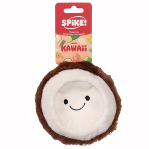 Spike! Kawaii Coconut Plush Toy For Dogs