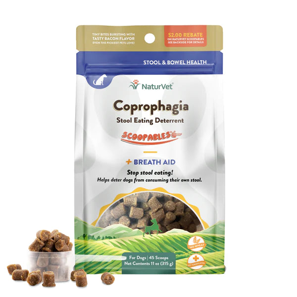 20% OFF: NaturVet Scoopables Corprophagia Stool Eating Deterrent Supplement For Dogs