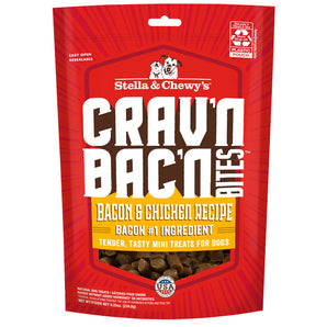 Stella & Chewy's Crav’n Bac’n Bites Bacon & Chicken Recipe For Dogs