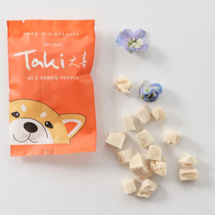 10% OFF: Taki Freeze Dried Crocodile Cubes Treats For Dogs & Cats