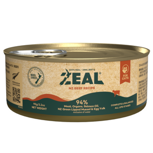 25% OFF: Zeal Grain-Free NZ Beef Recipe Wet Food For Cats