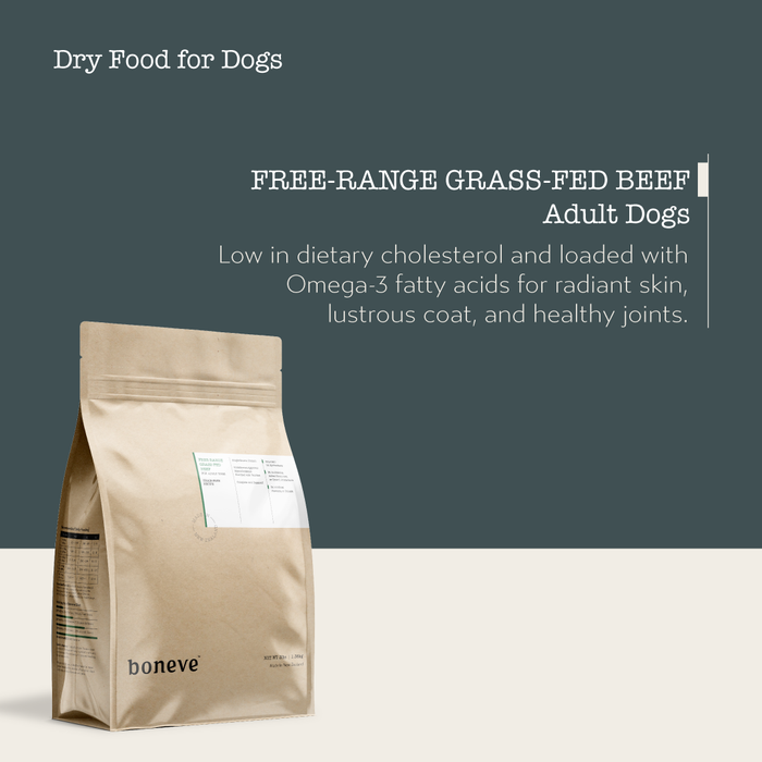 20% OFF: Earthmade By Boneve Grain Free Free-Range Grass Fed Beef Adult Dry Dog Food