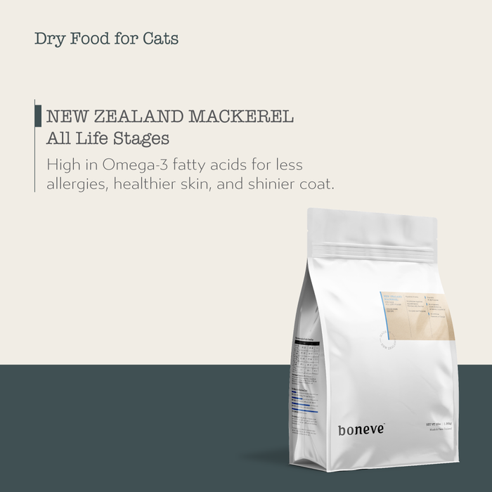 20% OFF: Earthmade By Boneve Grain Free New Zealand Mackerel Dry Cat Food