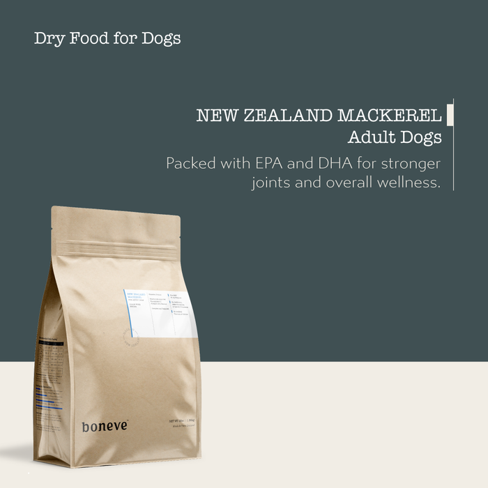 20% OFF: Earthmade By Boneve Grain Free New Zealand Mackerel Adult Dry Dog Food