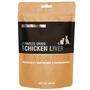 Freeze Dry Australia Freeze-Dried Chicken Liver Treats