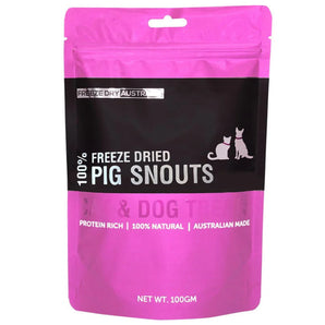Freeze Dry Australia Freeze-Dried Pig Snouts Treats