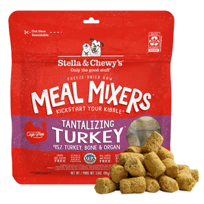 20% OFF: Stella & Chewy’s Freeze-Dried Raw Tantalizing Turkey Meal Mixers For Dogs