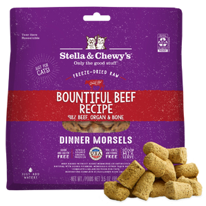 20% OFF: Stella & Chewy's Freeze-Dried Raw Bountiful Beef Dinner Morsels For Cats