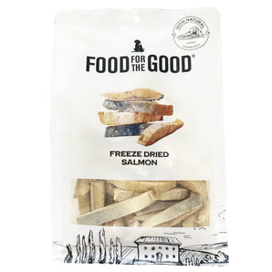 25% OFF: Food For The Good Freeze-Dried Salmon With Skin Treats For Dogs & Cats