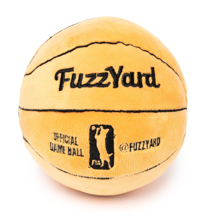 15% OFF: FuzzYard Basketball Plush Dog Toy