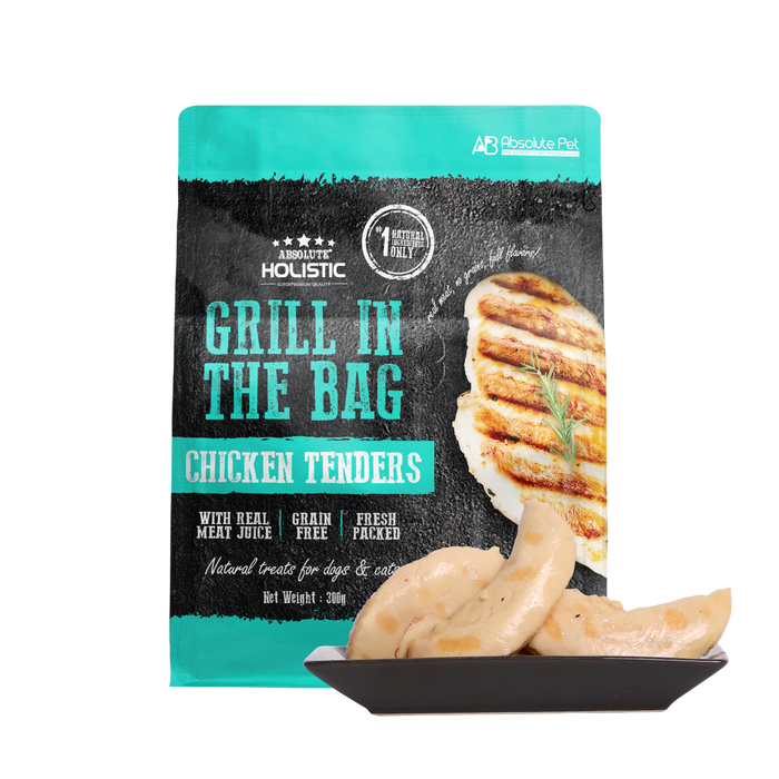 30% OFF: Absolute Holistic Grill In The Bag Chicken Tenders Dog Treats