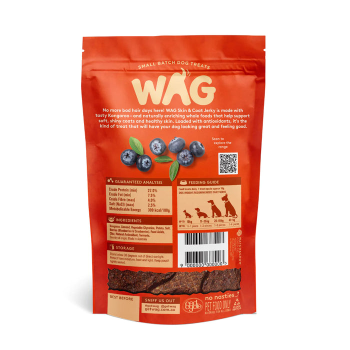 WAG Kangaroo Skin & Coat Treats For Dogs